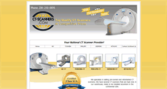 Desktop Screenshot of ct-scanners.com
