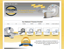 Tablet Screenshot of ct-scanners.com